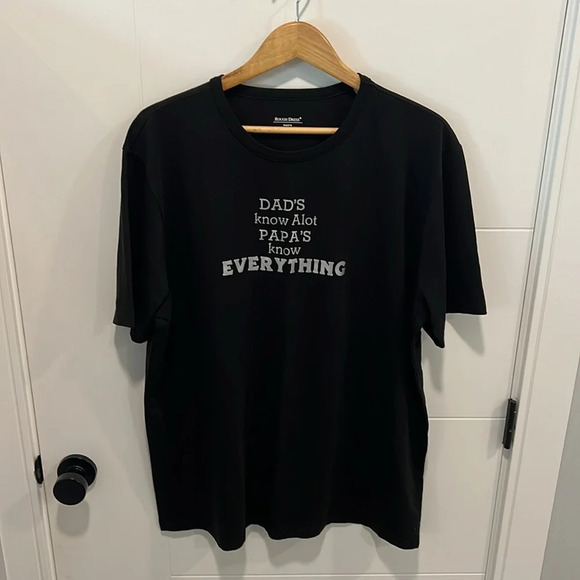 🧡💙  Custom made Papa shirt NEW size XXL - Picture 2 of 7